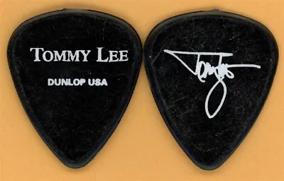 Motley Crue Tommy Lee 2002 Tour Dunlop Color Series Black Guitar Pick • $9.99