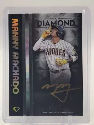 Manny Machado 2023 Topps Diamond Icons Polychromatink Auto /15 Q0398 • $12.50