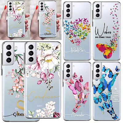 Butterfly Cover Phone Case Personalised For Samsung Galaxy S24 S23 A15 A25 A05S • £5.26