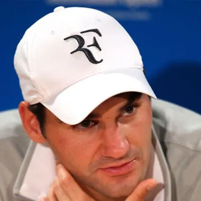 New Embroidery 3D F Dad Hat Tennis Star Roger Federer Baseball Cap Outdoor Hats • $25.28