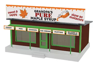 MTH O Road Side Stand Grandpa�s Maple Syrup (Public Delivery Track) 30-90636 • $59.98