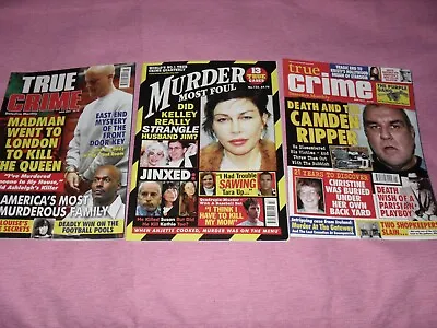 £6.99 • Buy True Crime June 2021  Murder Most Foul N0 123 True Crime  May 2021  All New