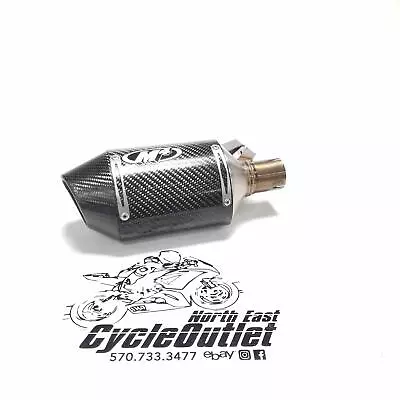 08-16 Yamaha Yzf R6 M4 Carbon Fiber Exhaust Pipe Muffler Slip On Can Silencer • $299.95