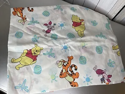 Vintage Disney Winnie The Pooh And Tigger Curtain Panel Single 80x63 USA Made • $21.84