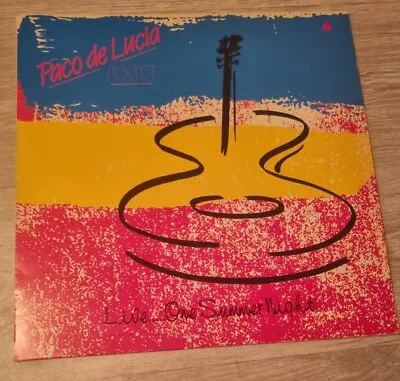 Paco De Lucia Live... One Summer ... UK Vinyl LP  Record • £14.99