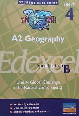 A2 Geography Unit 4 Edexcel Specification B: Global Challenge (the Natural... • £2.90