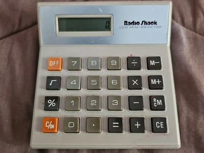 $2.99 • Buy Vintage Radio Shack EC-2003 LCD Mini Desktop Calculator