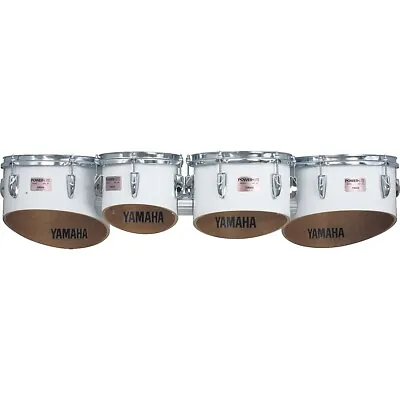 Yamaha Power-Lite Marching Tenors Drilled White 8 10 12 13 In. • $596.69