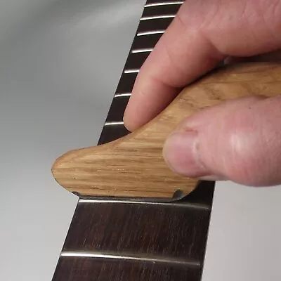 $36.31 • Buy Guitar Fret Crowning File DIamond & Oak Handle Tool. Chris Alsop Guitar UK TF085