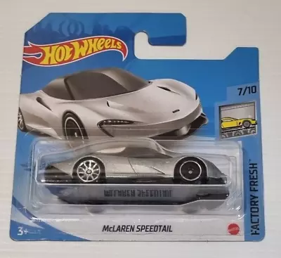 Hot Wheels - McLaren Speedtail - Factory Fresh - 1:64 - RLS 2021 - Short Card • $5.50