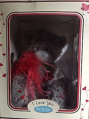 'i Love You' Special Edition Boxed Me To You 8  Tatty Teddy Bear - Red Feathers • £4.99