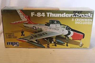 1/72 Scale MPC F-84 Thunderchief Jet Kit #2-0208 BN Open Box • $30