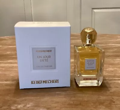 Un Jour D'ete By Keiko Mecheri Eau De Parfum 2.5oz/75ml NO CELLOPHANE • $30