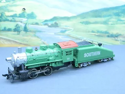 HO 1/87 Vintage Mantua 0-4-0 Steam Loco & Tender SOUTHERN #99 (GREEN) Needs Lube • $5.76