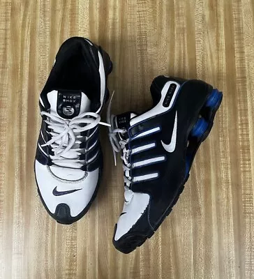 Nike ID Shox NZ Blue/White/Royal Size 11 Wide “USMC” • $85