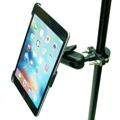 Dedicated Secure Music Microphone Stand Mount For IPad Mini 2019 • £32.99