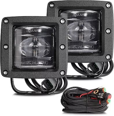 3 Inch DOT SAE Fog Lights LED Pods 2 Pack 3  40W Cube Lights LED Driving Lights • $52.99