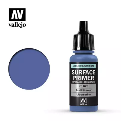 Vallejo Surface Primer 70.625 Ultramarine 17ml • $4.09