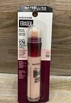 Maybelline Instant Age Rewind Eraser Dark Circles Concealer Brightener Shade 160 • $22.49