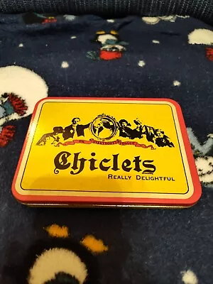 Vintage Chiclets Tin Box • $10.50