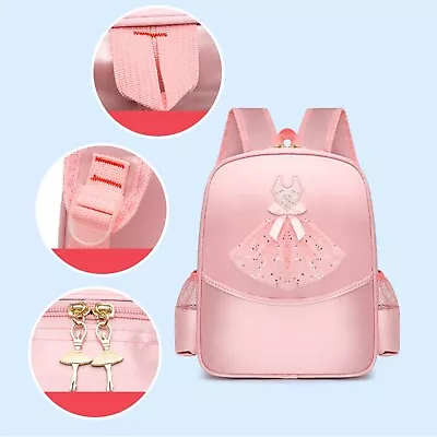 Kids Girls Schoolbag Ballet Dance Bag Vivid Backpack Large Capacity Ballet Bag • $12.73