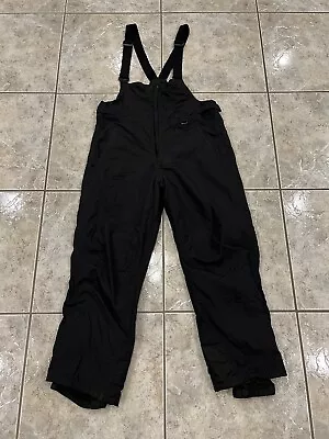 Men's Large UT-19 By Marker Nylon Bib Suspenders Ski Snow Pants Black  Insulated • $19.99