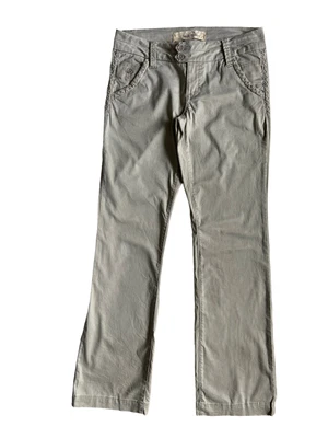$14.90 • Buy Freestyle Revolution Womens Juniors Chino Pants Bootcut Low Rise Khaki Sz 9 Y2K