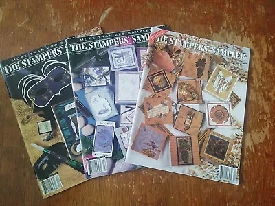 STAMPINGTON The Stampers Sampler Magazine 2000 - Lot Of 3; Over 600 Samples • £9.64