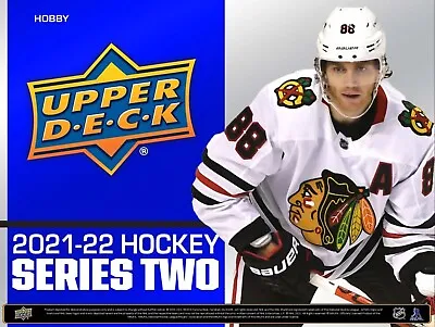 2021-22 Upper Deck NHL Series 2 Inserts You Pick [Buy 2 Get 1 Free] • $0.99