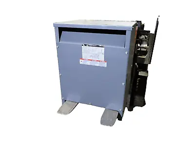 SQUARE D 15T3HCU 15 KVA 3 Phase Transformer 480-208y/120v TESTED T1014 • $652.50