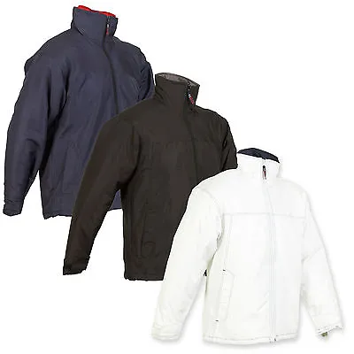 Mens US Basic Outdoor Casual Warm Winter Rain Shell Padded Coat Jacket Cagoule • £9.99