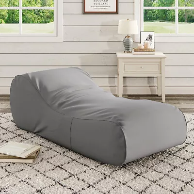 Giant Bean Bag Sofa Living Room Lounge Chair Lazy Occassion Seat W/Filling 6FT • £105.95