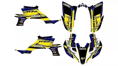 Fits YFZ450 2003 2004 2005 2006 2007 2008 Yamaha Graphic Decal Kit Stickers • $127.40