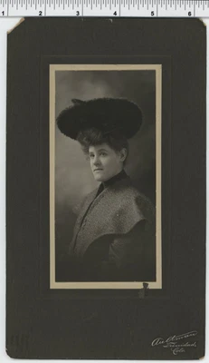 $8.33 • Buy (2) Vintage 1900s CABINET CARD Photos / Dudley Do-Right's Sister : Boxing Legend