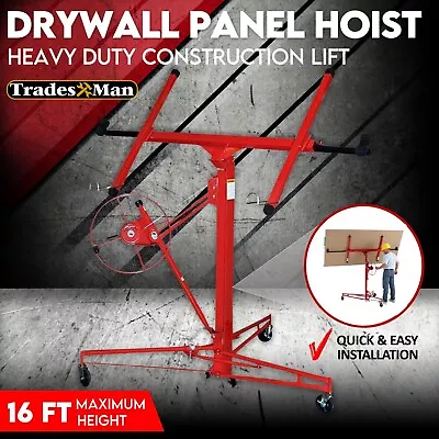 16FT Drywall Gyprock Panel Lifter Plaster Board Sheet Hoist LOCAL PICKUP VIC • $307