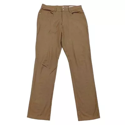 Woolly Clothing Mens Longhaul Brown Midweight Merino Wool Pants 30 X 32 Trousers • $44