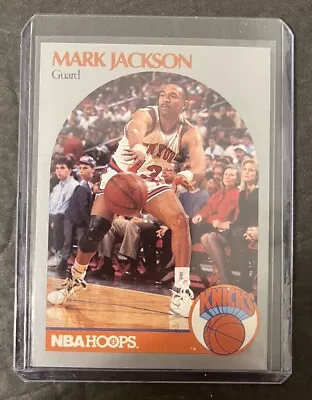 1990 Hoops #205 Mark Jackson - Mendez Brothers Background - 🔥🔥 • $20