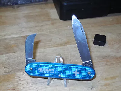 Victorinox Alox  Pruner  Swiss Army Knife   Albany International Logo • $130