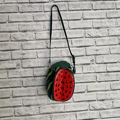 £29.99 • Buy Watermelon Cross Body Bag Handbag Quirky Retro Kawaii NWOT