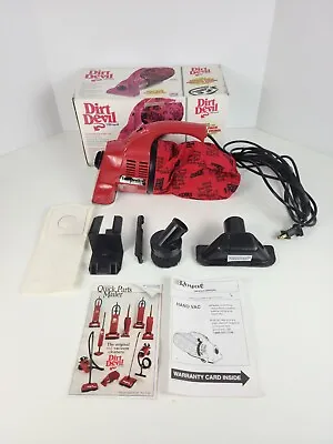 $35 • Buy VTG Royal Dirt Devil Plus Hand Held Corded Vacuum Model 08130 W/Box Extras