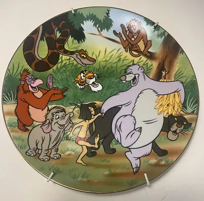 Disney Kenleys Plates - THE JUNGLE BOOK 1967 With Hanging Clamp • £15