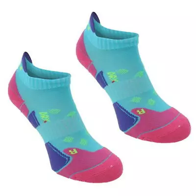 2 Pack Ladies Karrimor Running Socks Low Rise Trainer Gym Anti Odour Size 4-8 UK • £11.50