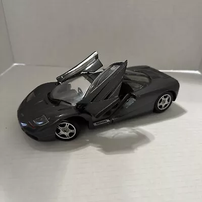 Maisto 1993 McLaren F1 Dark Gray 1:18 Diecast Car • $46.80