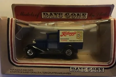 Lledo Days Gone Ford(?) Van With Kelloggs Advertising • £2.75