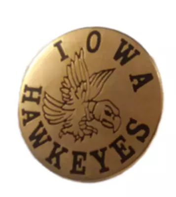 Iowa Hawkeyes Pin RARE VINTAGE CUSTOM OLD STYLE University Of Iowa Pins NCAA Pin • $18.99