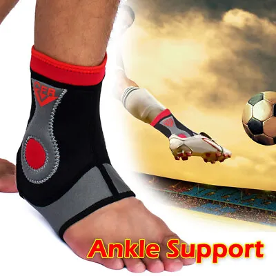 Ankle Support Compression Strap Achilles Tendon Brace Foot Sprain Protect Wrap H • £12.29