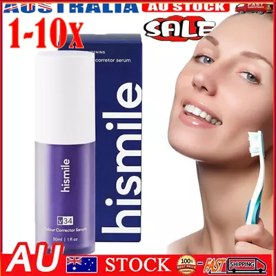 Hismile V34 Colour Corrector Purple Teeth Whitening Tooth Stain Removal Teeth • $5.36