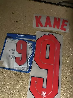 £12.50 • Buy England Shirt Tottenham Hotspur NameSet KANE 9 Kit Player Size 2020-2021-2022