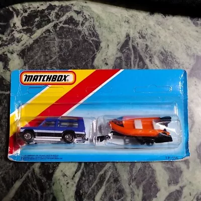 Matchbox TP-110 Superfast Two Pack Matra Ranchero Surf & Inflatable Boat Trailer • $0.99