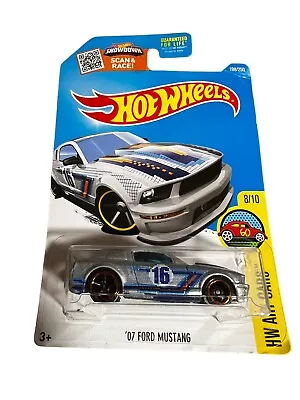 Hot Wheels HW Art Cars ‘07 Ford Mustang 8/10 1/64 COMBINED SHIP $1 PER MULT • $2.50